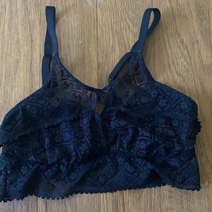 Aerie black bra